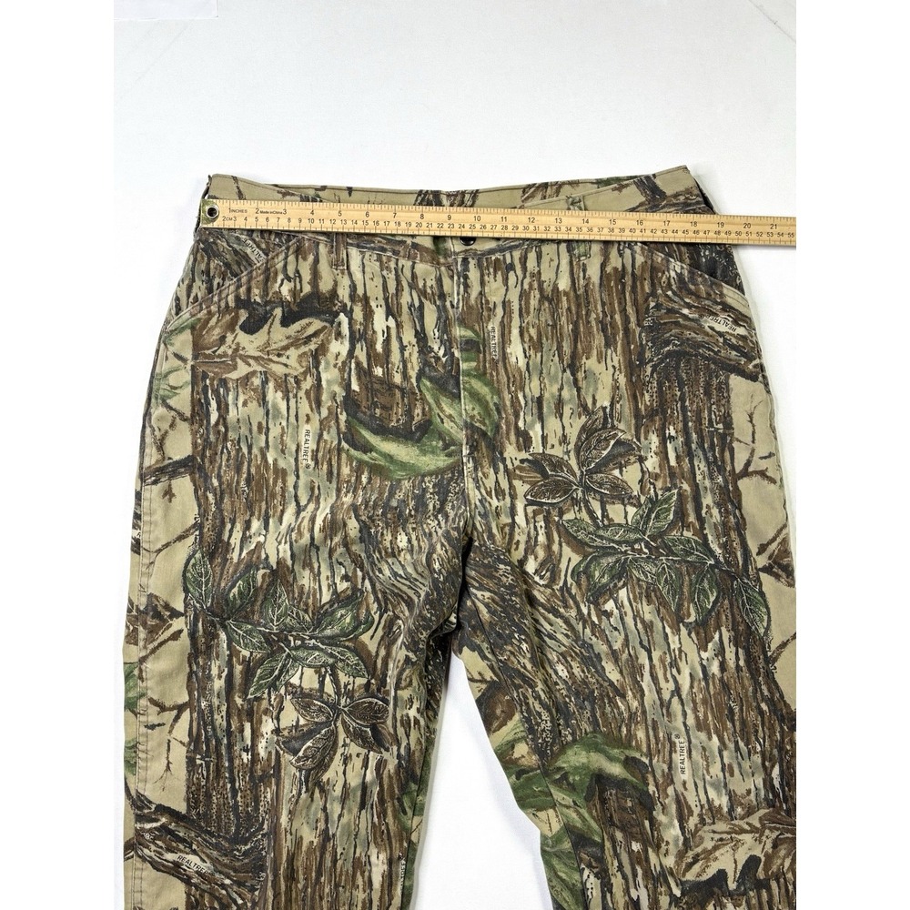 Duxbak Pants Men's 40 Regular Vintage Thinsulate Realtree Camo Hunting USA Made - Picture 8 of 15